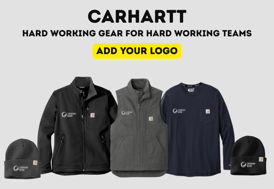 Custom printed and embroidered carhartt coats - Carhartt Hats, Carhartt Shirts, Carhartt Coats - We Make T-Shirts - Racine, Kenosha, Milwaukee Wisconsin - embroidery