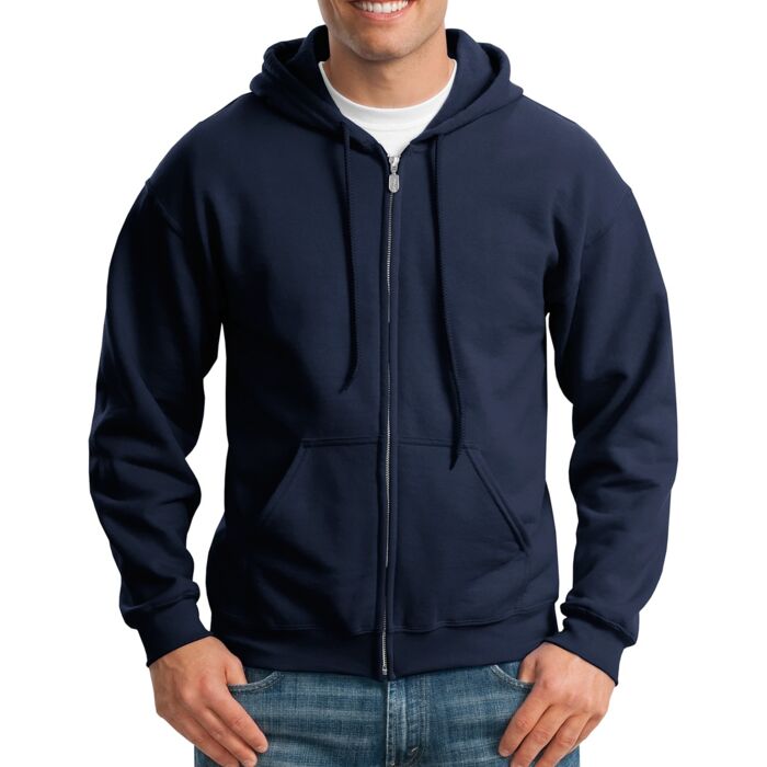 Heavy Blend Full Zip Hooded Sweatshirt Thumbnail